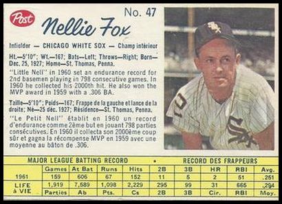 47 Nellie Fox